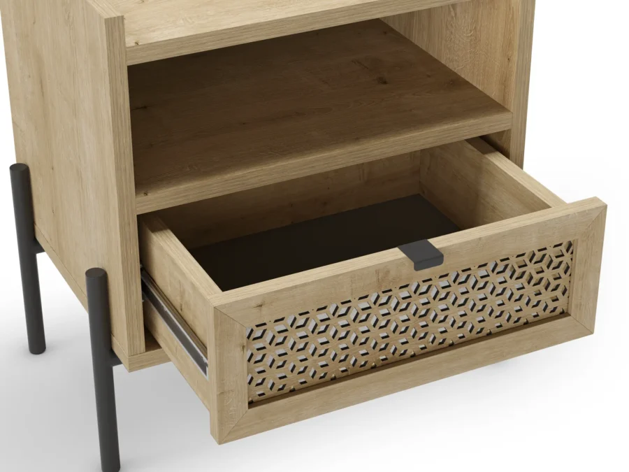 Mesita Quilla madera (roble) - Imagen 4