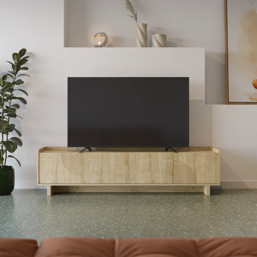 Mueble TV Maia madera (roble) - Imagen 4