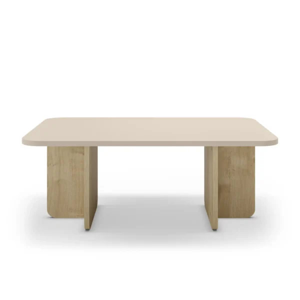 Mesa centro Kendall crema