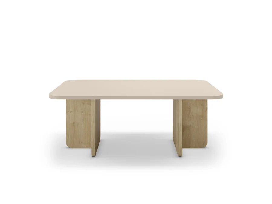 Mesa centro Kendall crema