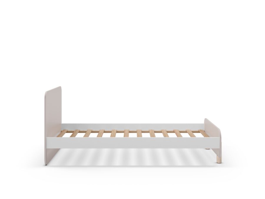 Cama 90 Nora crema (crema/cera blanca) - Imagen 6