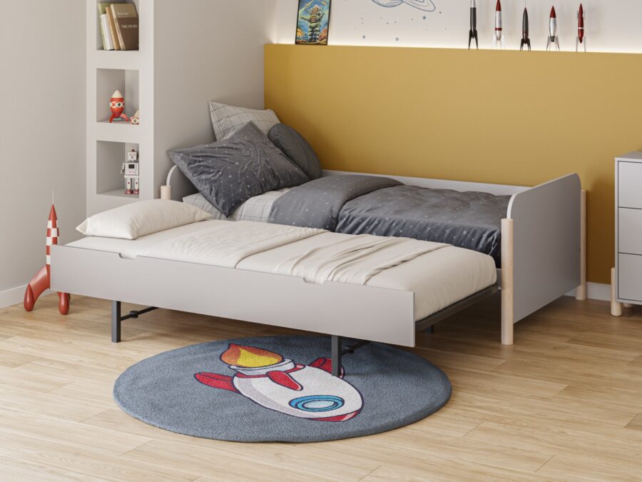 Cama nido Enola crema (crema/cera blanca) - Imagen 3