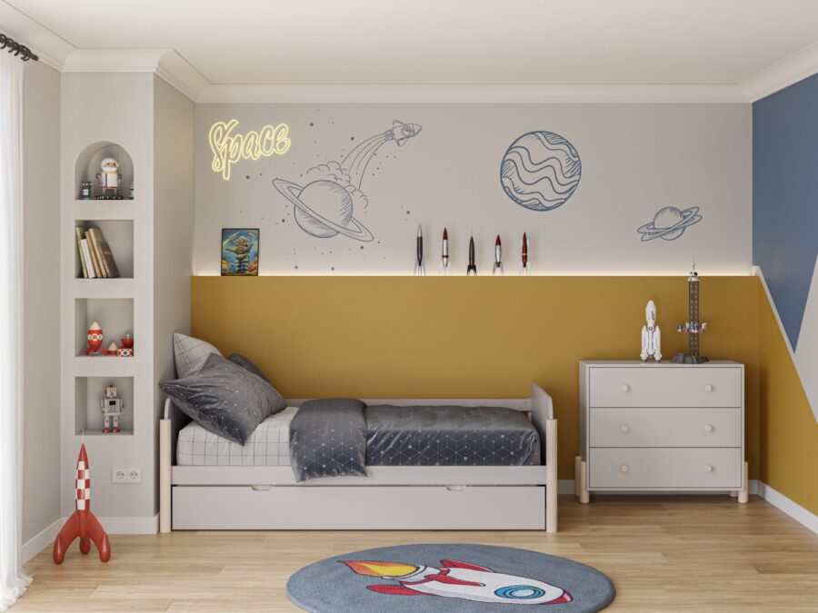 Cama nido Enola crema (crema/cera blanca) - Imagen 4