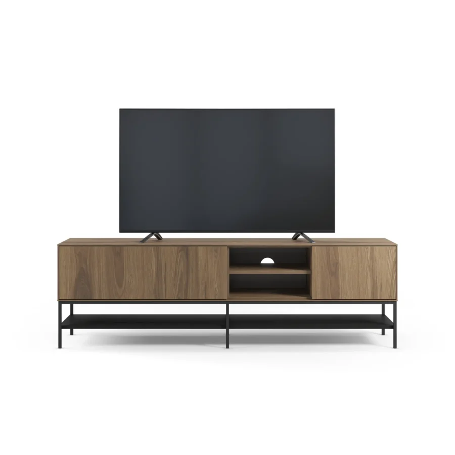 Mueble TV Leila madera (roble-ud/negro) - Imagen 7